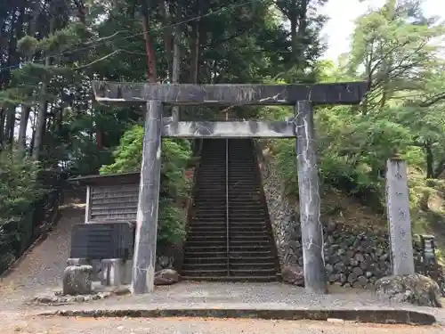 小河内神社の鳥居