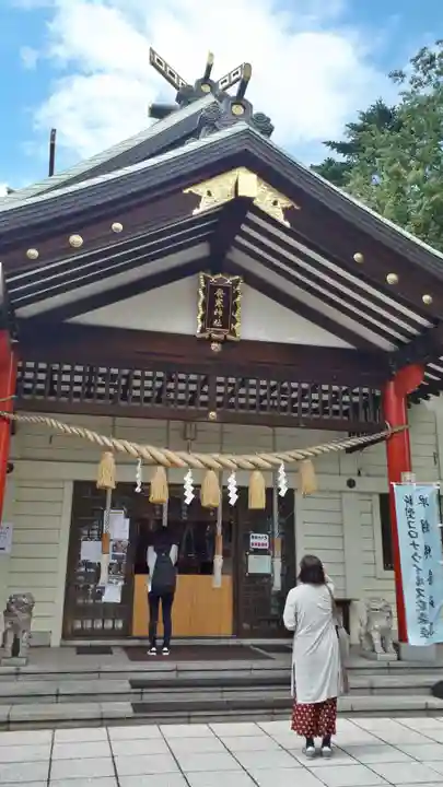 発寒神社の本殿・本堂
