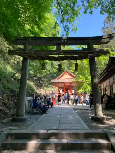 厳魂神社（金刀比羅宮奥社）の鳥居