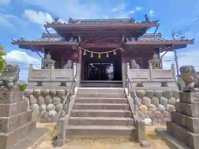 神明加茂社(千秋町加茂)の本殿・本堂