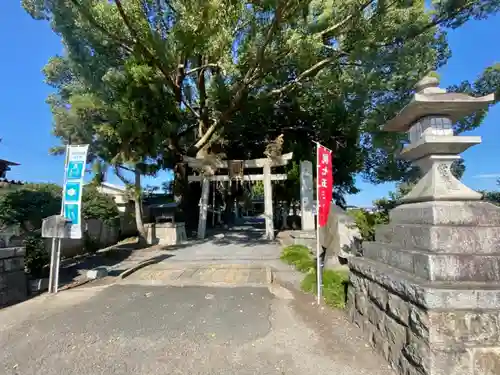 玉田神社の鳥居