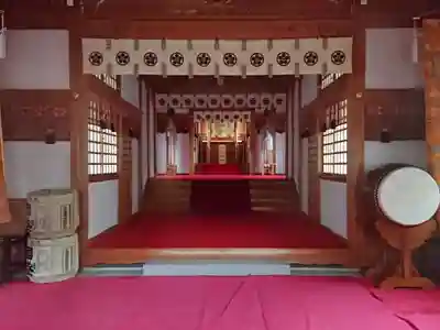 八幡社の本殿・本堂