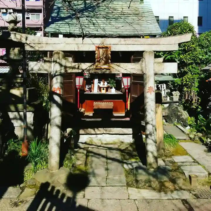 柳森神社の鳥居