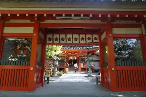 金澤神社の山門・神門