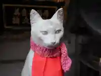 美喜井稲荷の像