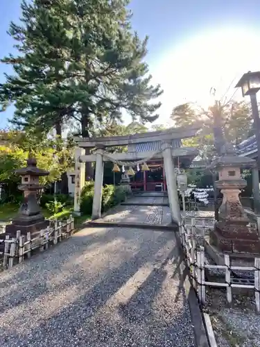 長田菅原神社の鳥居