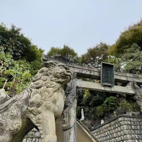 品川神社の狛犬