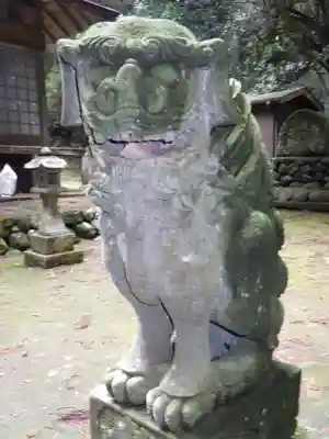 福富神社の狛犬
