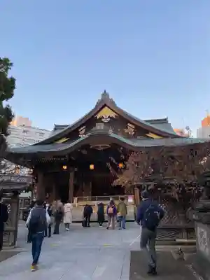 湯島天満宮の本殿・本堂