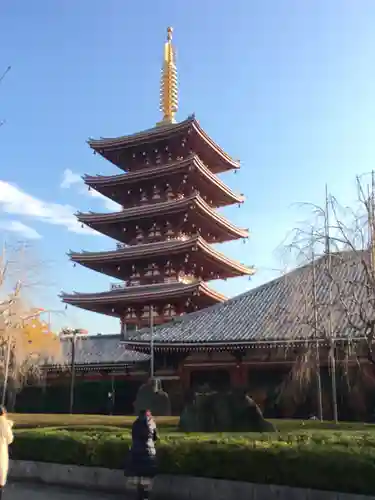 浅草寺の塔