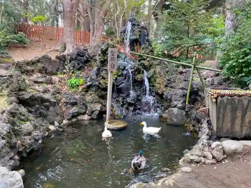 平塚八幡宮の庭園