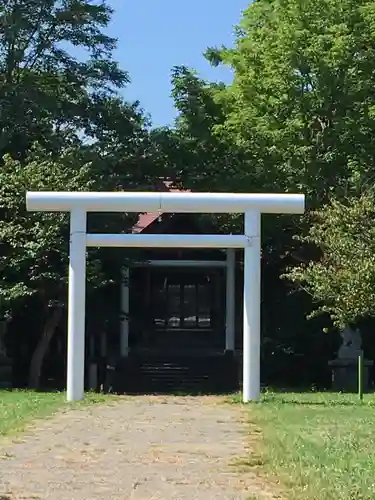 留萌神社の鳥居