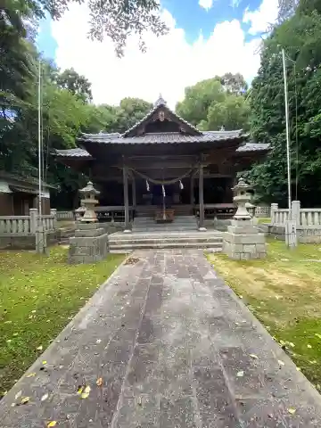 熊毛神社の本殿・本堂