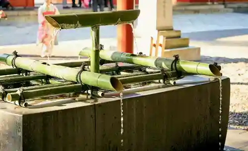 日枝神社の手水舎