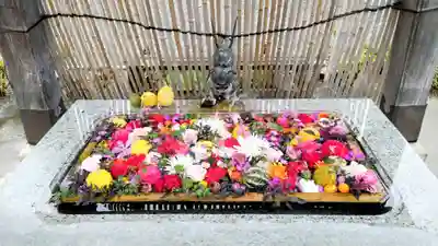 長良神社の手水舎