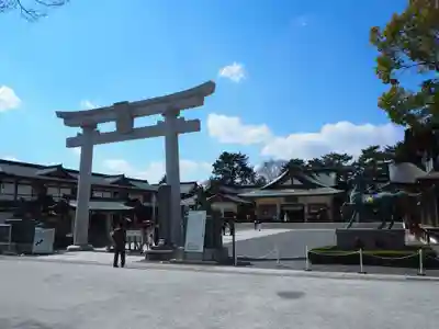 廣島護國神社の鳥居
