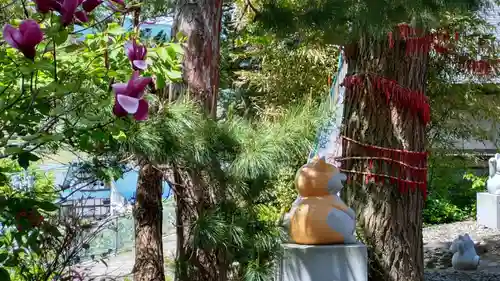 鹿角八坂神社の狛犬