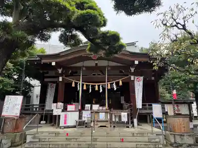 鳩森八幡神社の本殿・本堂