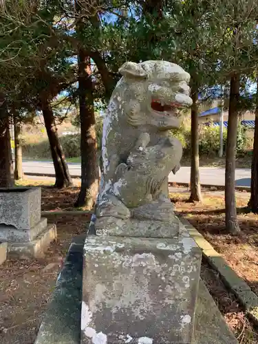 山神社の狛犬