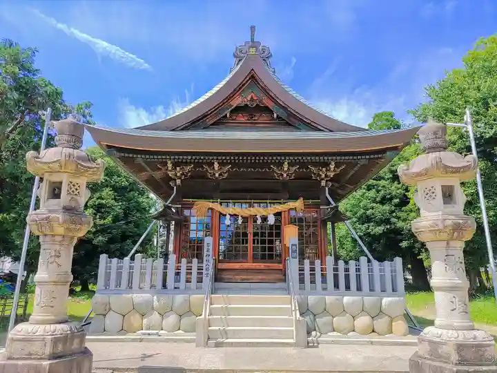 若栗神社八幡宮(島村)の本殿・本堂