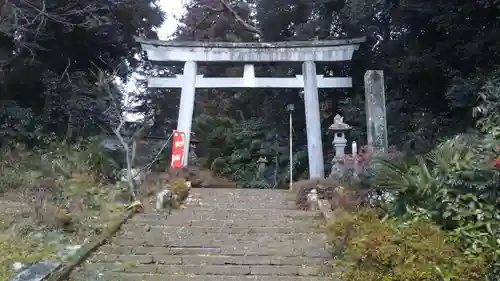 都々古別神社(馬場)の鳥居