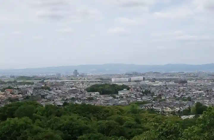 星田妙見宮の景色