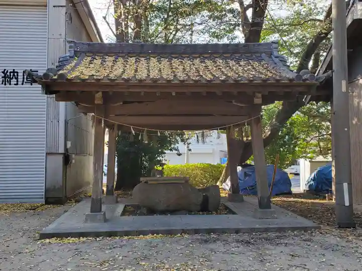 矢作神社の手水舎
