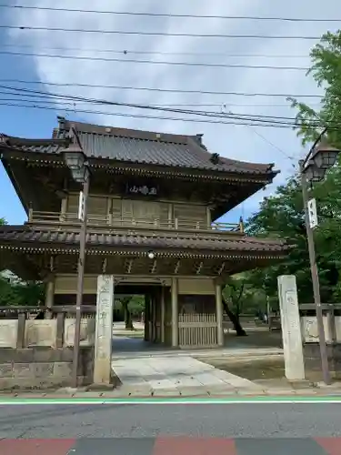 総願寺の山門