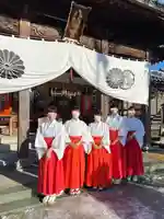 總社 和田八幡宮の初詣