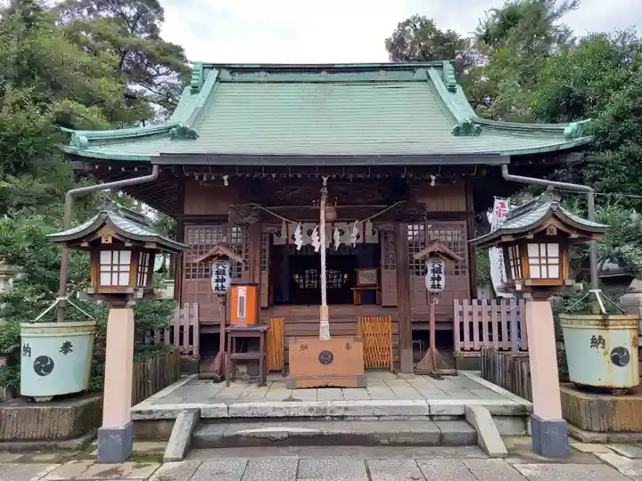 高円寺天祖神社の本殿・本堂