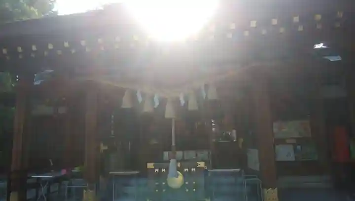 新田神社の本殿・本堂