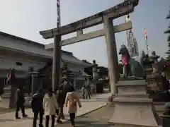 豊川閣　妙厳寺の鳥居