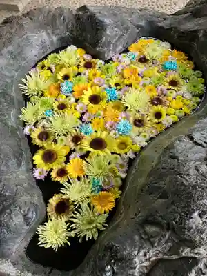 月寒神社の手水舎
