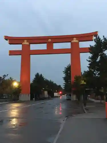 平安神宮の鳥居