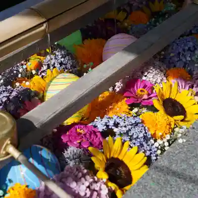 豊景神社の手水舎
