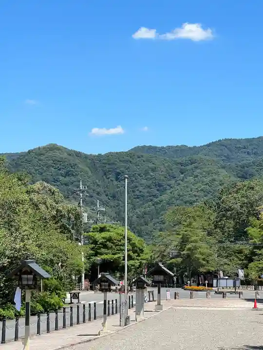 宝登山神社の景色