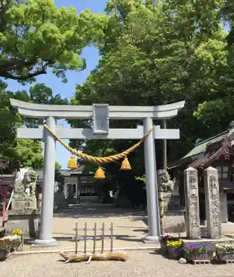 都波岐奈加等神社の鳥居