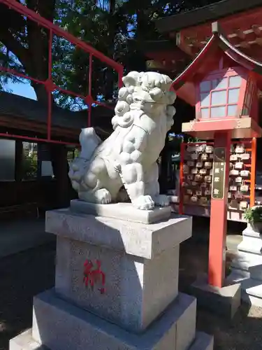 前川神社の狛犬