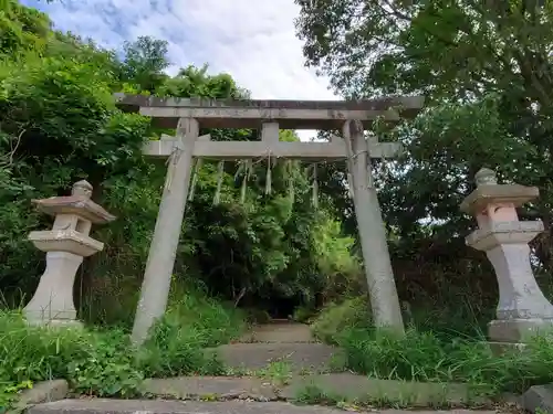 堅田神社の鳥居