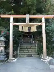 荒立神社の鳥居