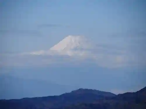 大室山浅間神社の景色