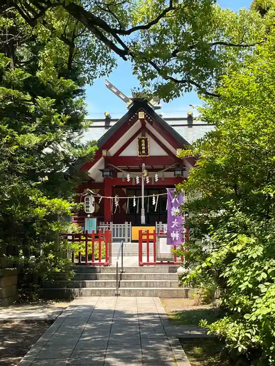 徳持神社の本殿・本堂