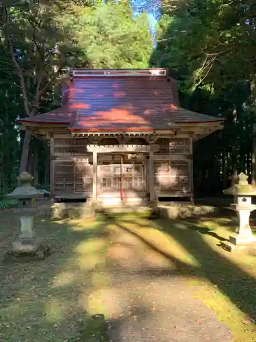 沼御前神社の本殿・本堂