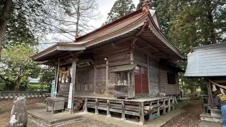 於呂閇志胆澤川神社(岩手県)