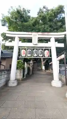 検見川神社の鳥居