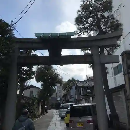 菅大臣神社の鳥居