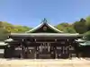 岡山縣護國神社の本殿・本堂