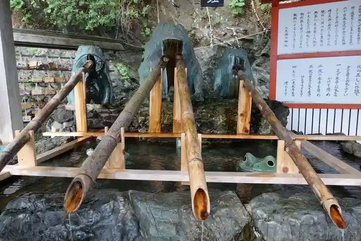 二見興玉神社の手水舎