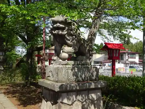 神炊館神社 ⁂奥州須賀川総鎮守⁂の狛犬