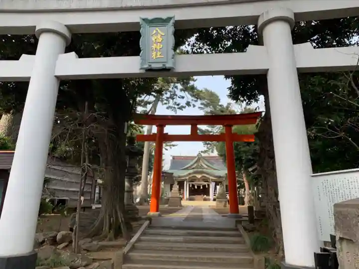 天沼八幡神社の鳥居